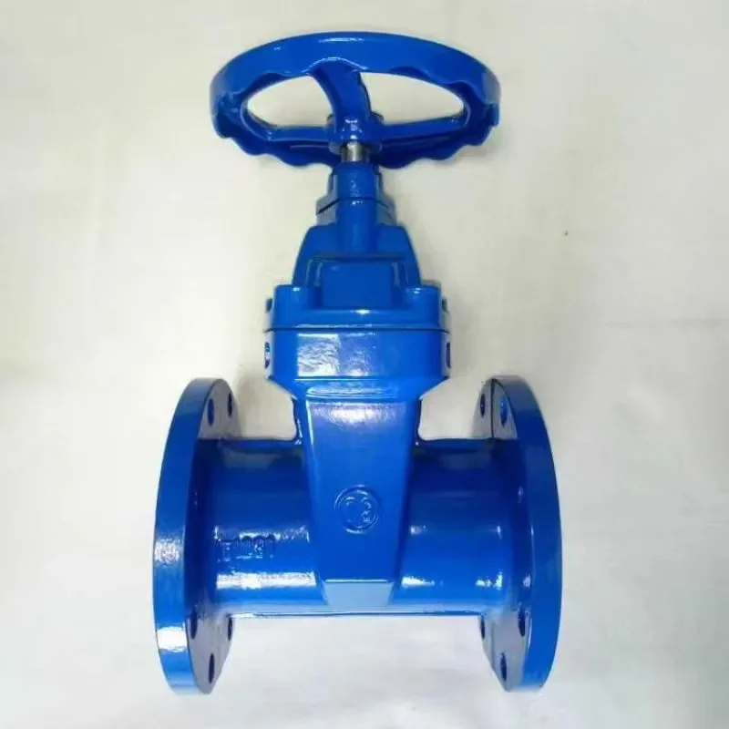 Ductile fè kache baton mou sele bride pòtay valv