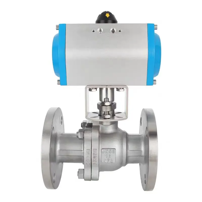 Pneumatic Nerjaveèi asye bride valv